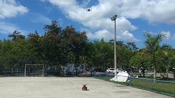 Drone-Robot Visual Servo Control (April 2017)