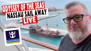 ODYSSEY OF THE SEAS AFT BALCONY NASSAU SAIL AWAY
