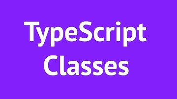 TypeScript Classes  2019