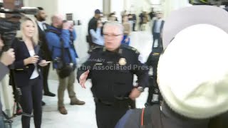 Jack Smith arrives on Capitol Hill to testify at a public hearing about his Trump investigations