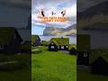 Faroe Adaları'nın Hobbit evleri 🇫🇴