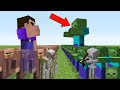 НУБ ЗАЩИЩАЕТ ДЕРЕВНЮ ЖИТЕЛЕЙ ОТ ТОЛПЫ ЗОМБИ В МАЙНКРАФТ!! MINECRAFT ТРОЛЛИНГ ЛОВУШКА МУЛЬТИК!!