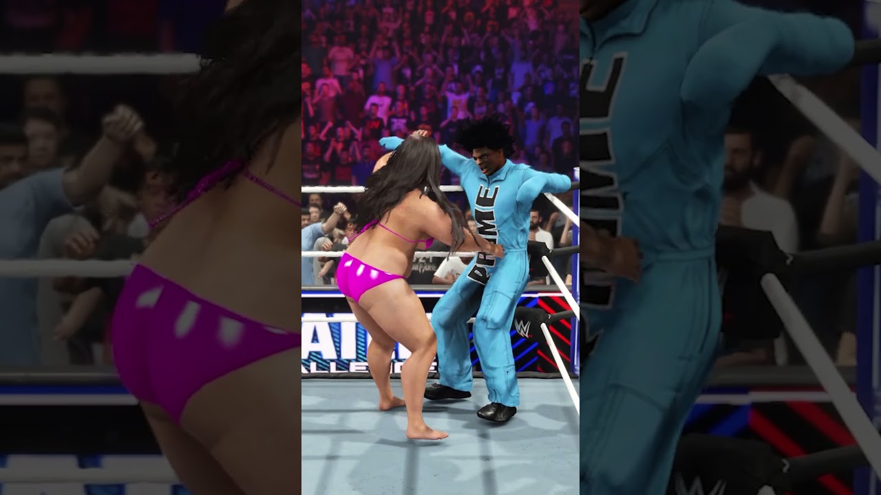 Speed Regrets Challenging Lakshmi Shahaji in WWE 2K25