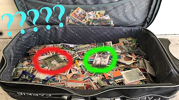 I BOUGHT A FILTHY SUITCASE FULL OF SPORTS CARDS FOR $20