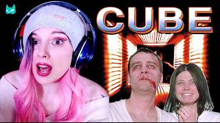 CUBE (1997) Wtf Kind of Dystopian Nihilistic Nightmare Is This?! - First Time Watching Reaction