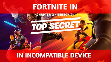 [V 12.30.0 UPDATED]How To Play Fortnite In Incompatible Andriod Device | Device Not Supported Fix