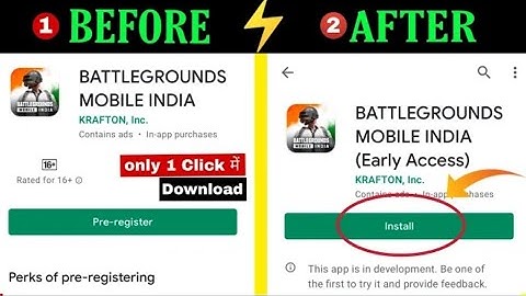 How to Install Battlegrounds Mobile India on Any Android Phone/IOS