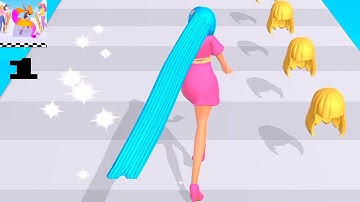 Hair Challenge - Gameplay Walkthrough Part1 Levels 1-5 (Android, iOS)