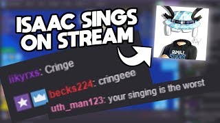 Isaac Sings On Twitch Stream Mining Simulator
