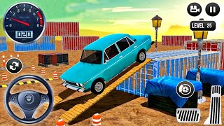 لعبة مواقف السيارات برادو: مسارات القيادة المتطرفة - Car parking Games screenshot 1
