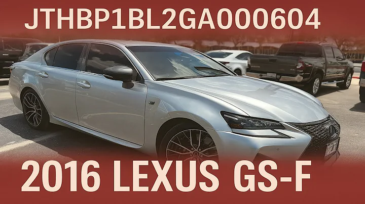 JTHBP1BL2GA000604 - 2016 GS-F - A DEEPER DIVE (EPISODE 0004)