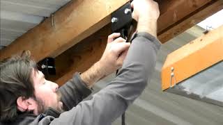 Brass Schlager Ceiling Bike Mount