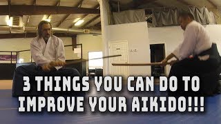 The 3 Things You Can Do to Get Better at Aikido!