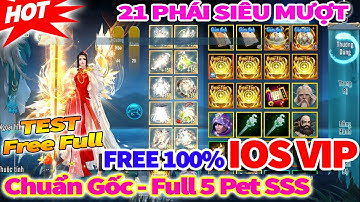 VLTK Mobile Lậu: 21 Phái, Free 100% IOS VIP, Full Tính Năng Lối Chơi Chuẩn VNG, Siêu Mượt | VLTKM21