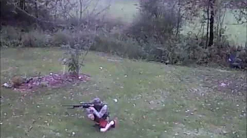 7th Army Corps Airsoft Colonel Richard Hoffer runn...