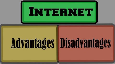 internet advantages and disadvantages | pros and cons #internet