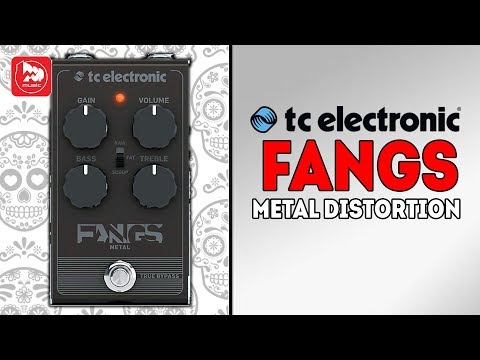 TC ELECTRONIC Fangs Metal Distortion гитарная педаль дисторшн TC ELECTRONIC Fangs Metal Distortion гитарная педаль дисторшн