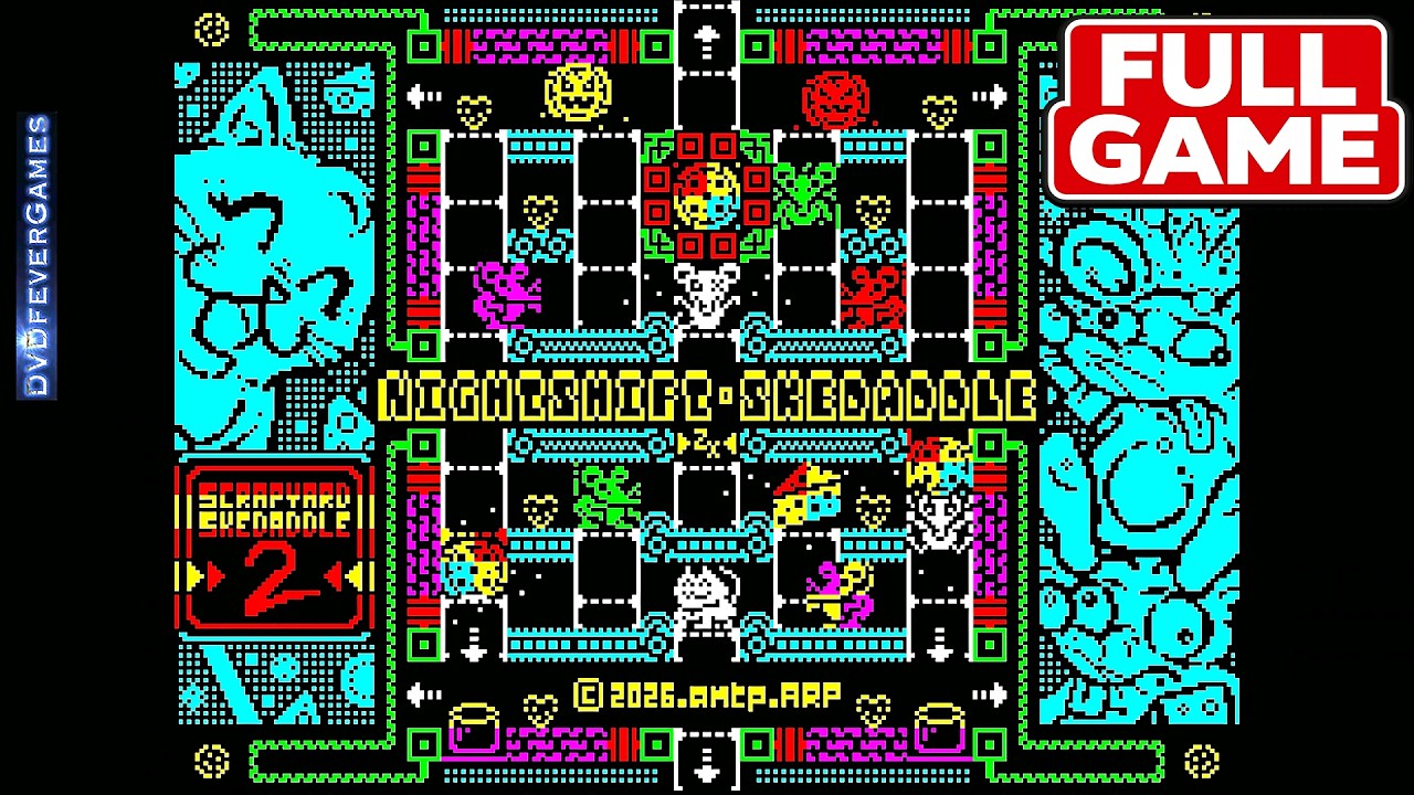 NIGHTSHIFT SKEDADDLE (2026) - ZX Spectrum 48K game