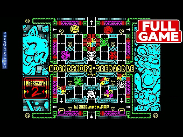 NIGHTSHIFT SKEDADDLE (2026) - ZX Spectrum 48K game
