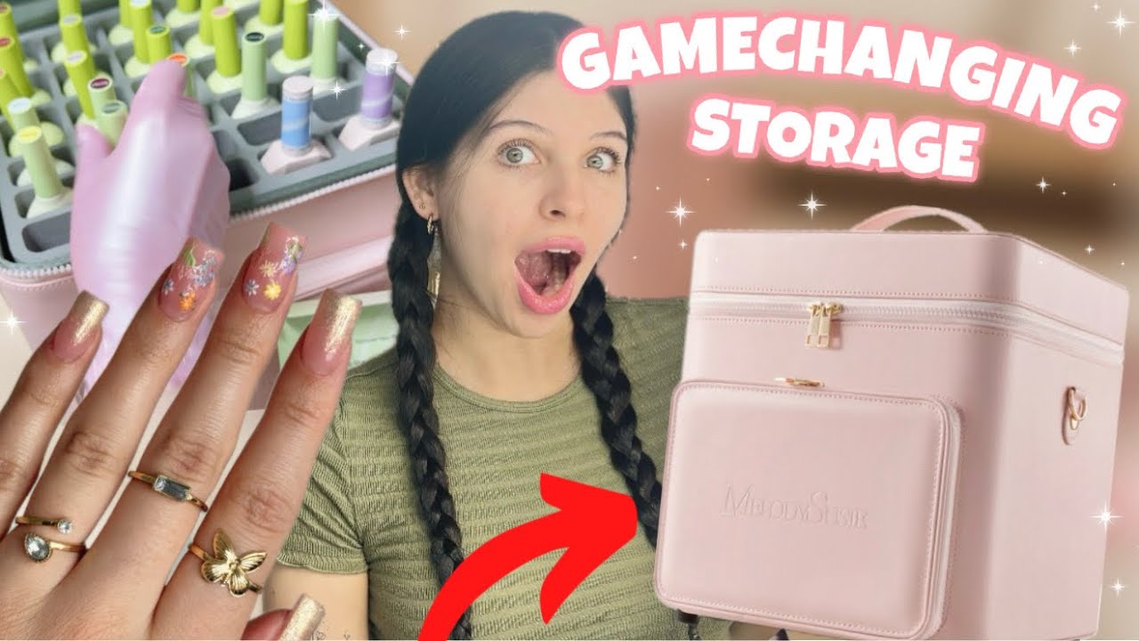 Новый обзор MelodySusie ManiCaddy 💅 Гель-лак с приятным ароматом для нейл-арта + нанесение акрило...