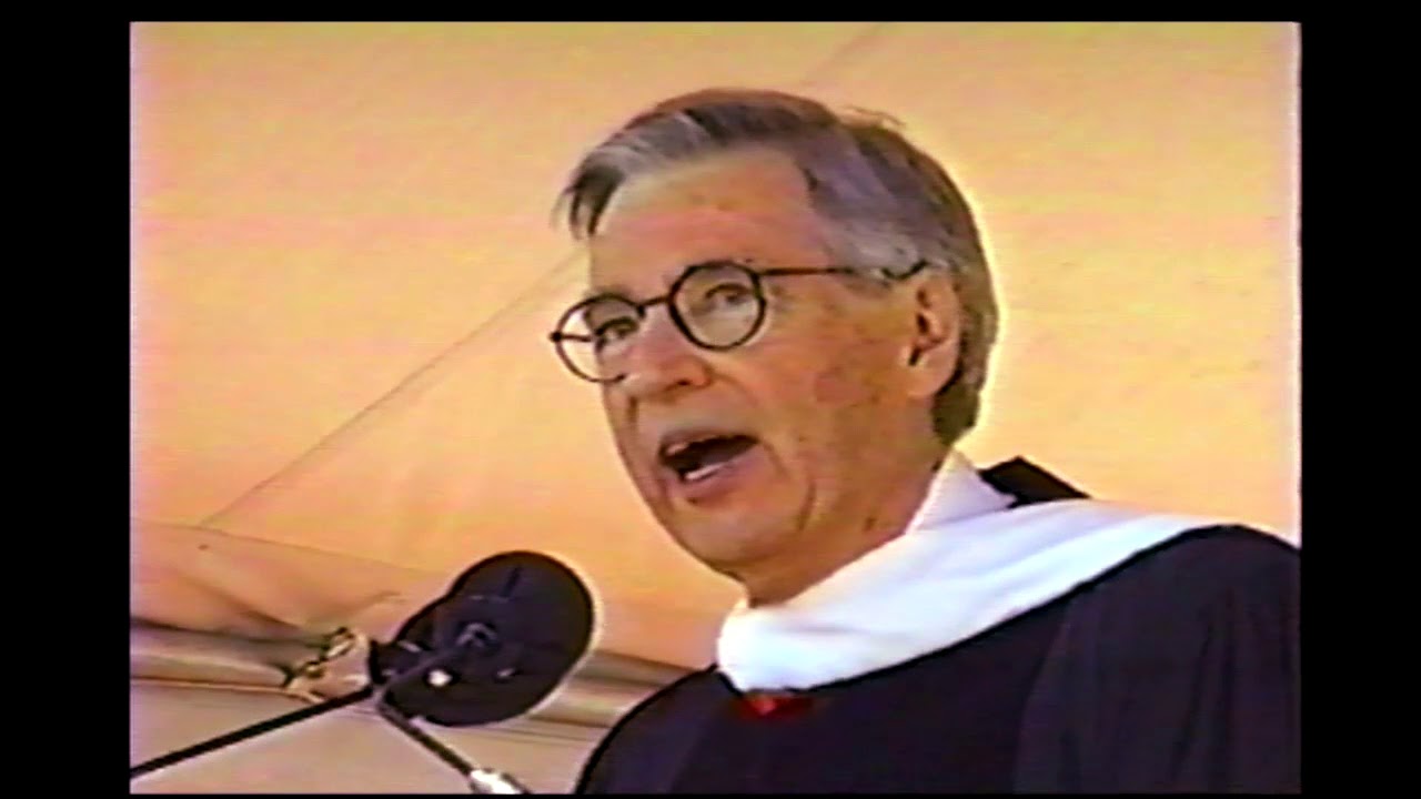 Marist College 53rd Commencement Fred Rogers Address to Graduates YouTube
