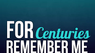 [KINETIC TYPOGRAPHY] Fall Out Boy - Centuries