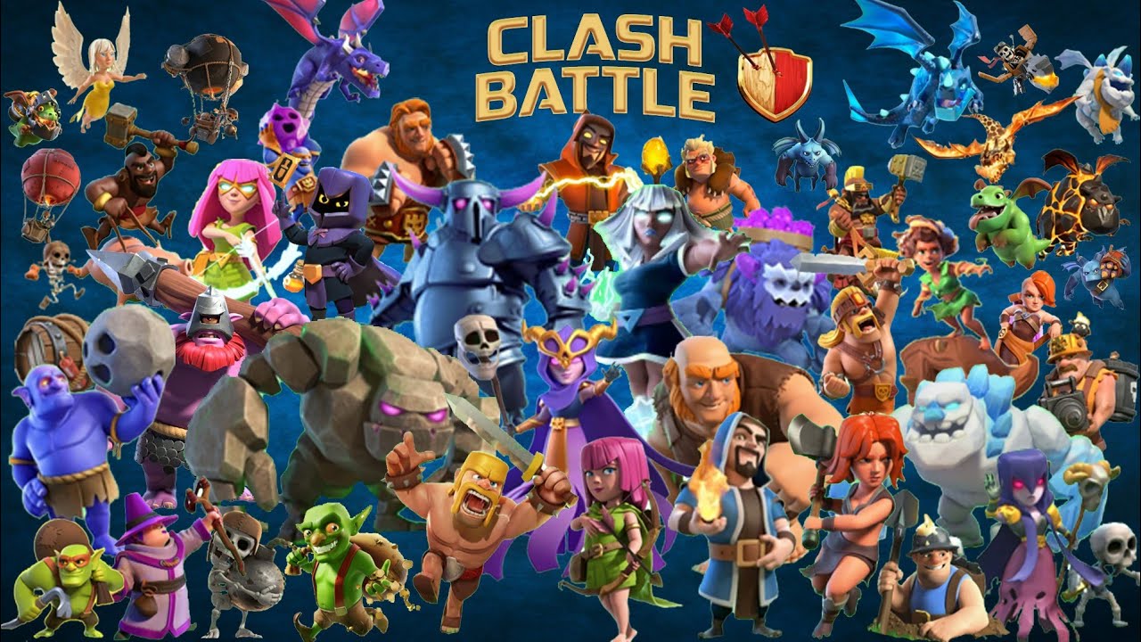 Clash Battle Part 4 | Clash Of Clans | - YouTube