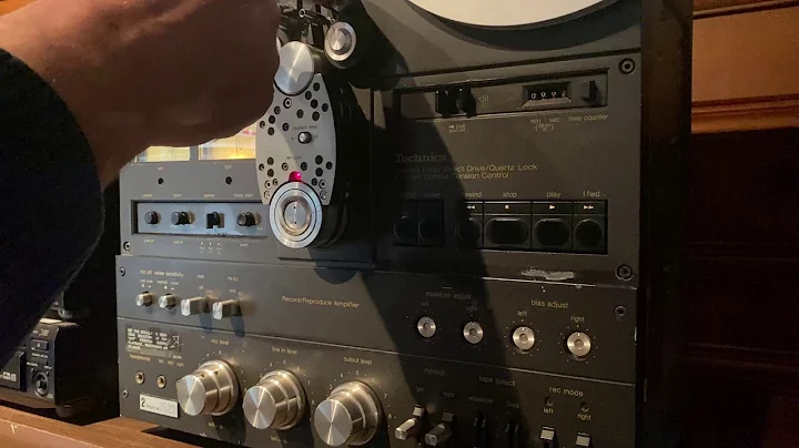 Technics RS-1520 Reel to Reel Tape Deck.