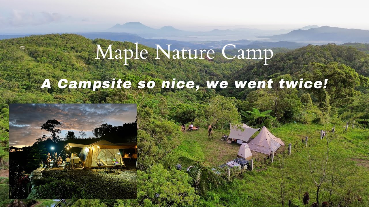 Maple Nature Camp | Holyweek Camp | Cold Weather Camping | DOD RX Pyramid | Mobi Garden Holiday 5.9