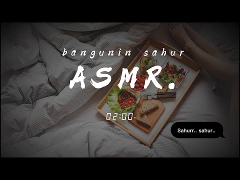 ASMR Wife | Bangunin Kamu Buat Sahur😘 | ASMR Roleplay Indonesia | [sahur][dibangunin ayang][ASMR]