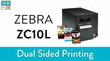 Zebra ZC10L - Episode 3 - Dual Sided Printing