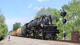Jack Catches Big Boy 4014 on Point of NS061 @ Canaseraga, NY - YouTube