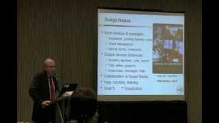 2012 AUCD Conference: Visual Analytics: New Tools for Gaining Insight from Your Data, Part 1