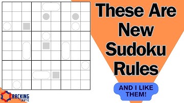 These are new sudoku rules.  And I LIKE them!