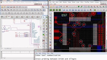 Inter tool communication OrCAD Allegro