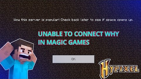 Why Magic Skyblock is not Open || Hypixel Skyblock for Minecraft PE