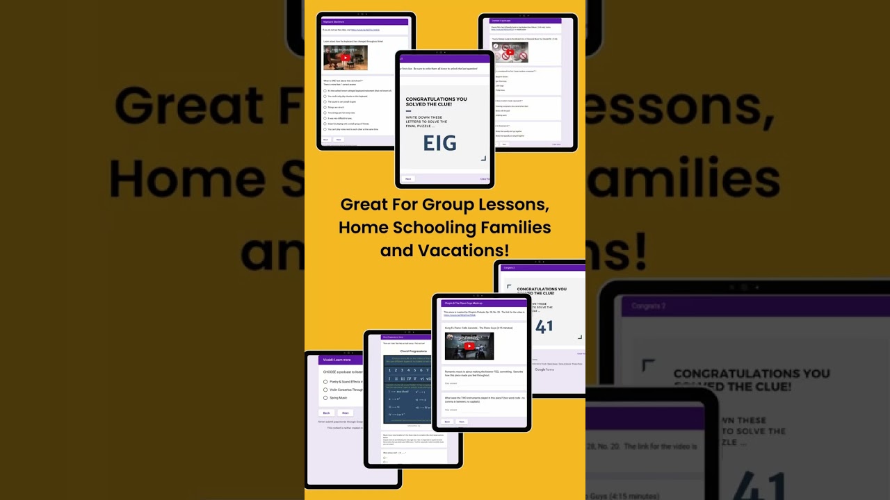 Explore Music History with "Travel Through Time" Digital Escape Rooms! 🎶🕰️