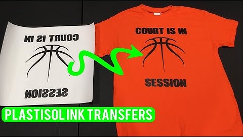 How To Make Plastisol Ink Transfers - Screen Printing From Home