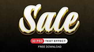 How to make 3D Gold Text Effect | Graphics Design  |  Free Download  | Page - 410