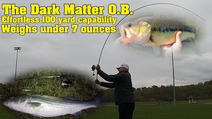 Dark Matter Fishing, The Dark Matter John Skinner Jig and Bounce Spinning  Rod DMSJB63MS has been red hot! Weighs just 5 ozs and can handle 1-5 oz of  jig weigh