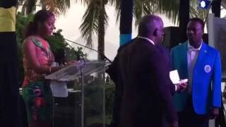 Famous Silbert  Ferguson receiving his cultural award!! Net Worth