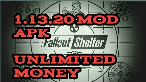 Fallout shelter mod apk (unlimited limited/caps)