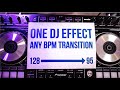 Transition between any genrebpm  dj echo out tutorial