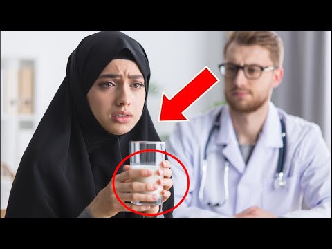 بنت مسلمة ت سكت طبيب ملحد بحجة مذهلة عن وجود الله والصدمة في كوب الحليب
