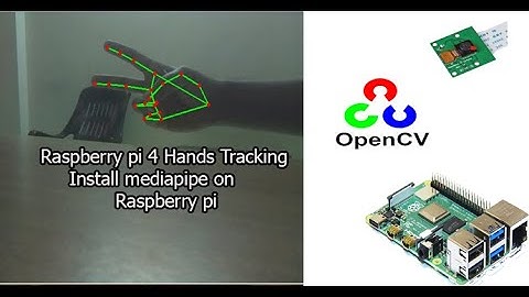 hand gesture recognition using opencv python  (raspberry pi ) |  raspberry pi 4 hand tracking opencv