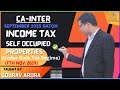 SELF OCCUPIED PROPERTIES CA INTER TAXATION NEW BATCH FOR SEP 25 | HOUSE PROPERTIES | #tax #ca