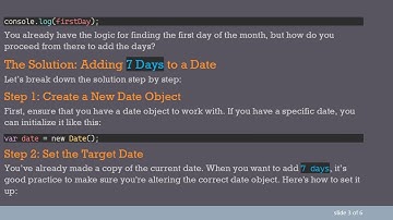Mastering JavaScript Dates: How to Add 7 Days to a Date