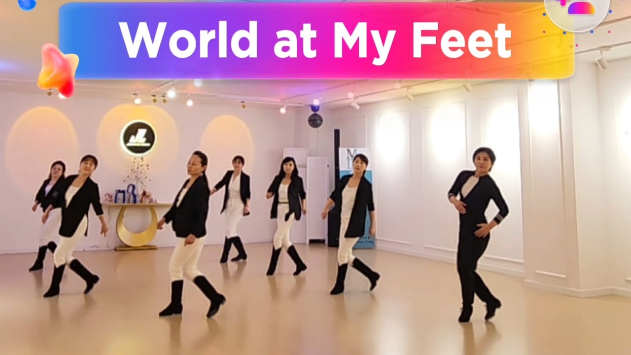 World at My Feet/Level:Intermediate/라인댄스배우는곳!/쌍용2동하이렉스파2층