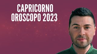 CAPRICORNO OROSCOPO 2023