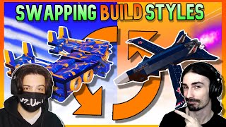 1v1 'Reverse' Build Style DOGFIGHT! | Trailmakers Multiplayer